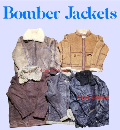 Leather Bomber Jackets