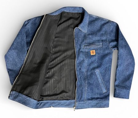 Fs-71 Upcycled Carhartt denim slim fit jacket