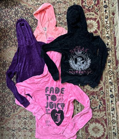 Sweat à capuche en fourrure Juicy Couture fait à la main sur mesure