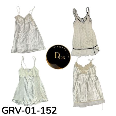 Vintage Y2K Slip Dress – Sleek & Minimal Aesthetic (GRV-01-152)