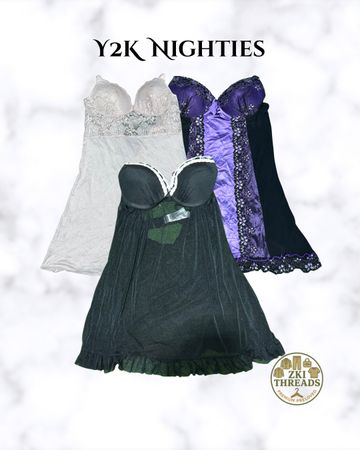 Y2K Nighty Tops(ZKI-29)