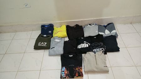 Mix branded sweatshirt 13 pieces