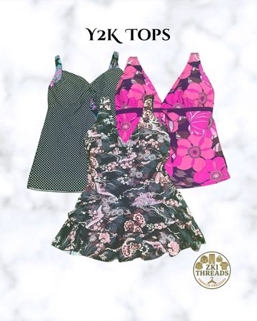 Y2K Cami Tops (ZKI-34)