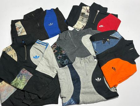 Upcycled Mixed Brands Sweatshirt