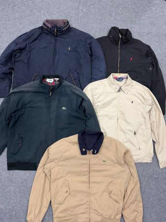 Ralph Lauren And Lacoste Jacket Bundle