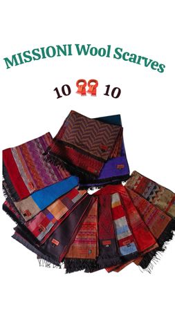 Authentic Missoni Wool Scarves 🧣 10/10