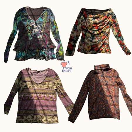 Toxic Romance Y2K Mesh Tops(MTO-009)