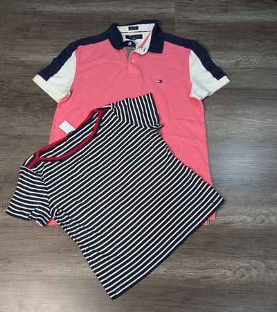 3093 - Ralph Lauren, Tommy Hilfiger T-Shirt a Maniche Lunghe e Corte