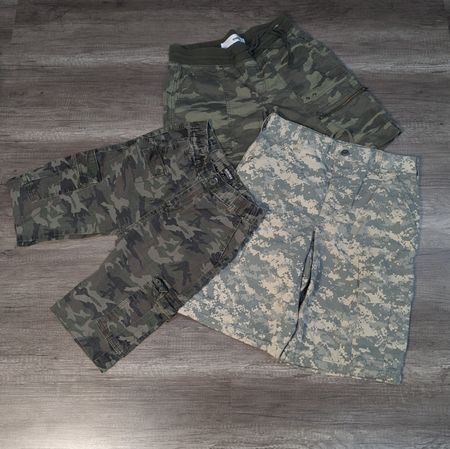 3096 - Cargo Militärstil Shorts