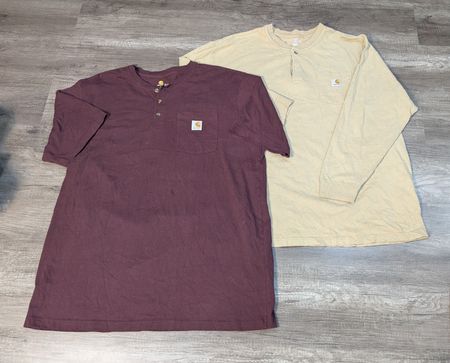 3101 - Carhartt Long and Half Sleeves T-Shirts