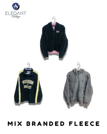 Mix Branded Fleece Jackets - EVM0654