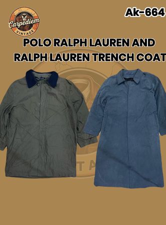 Polo Ralph Lauren And Ralph Lauren Trench Coat Ak-664