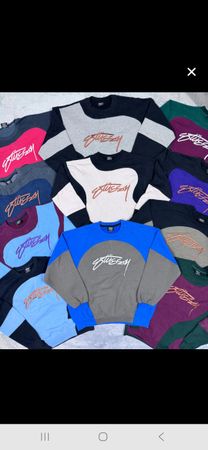Rework Style Stussy Sweatshirt.