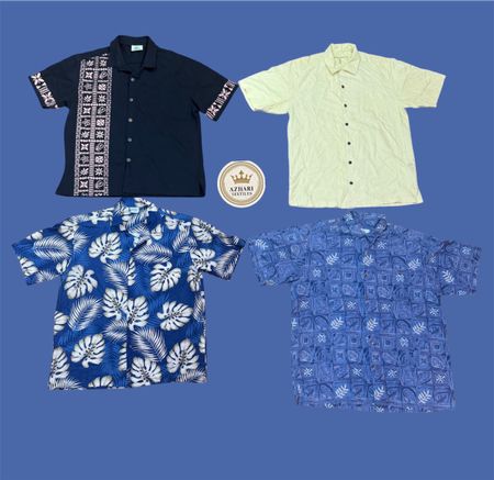 90 s Hawaiiian shirt 8 pcs At 356