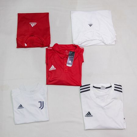 Adidas Men’s Sports T-Shirts Bundle – Polo & Performance Collection