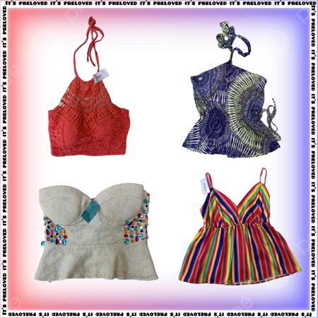 Festival Ready Tops - Fringe, Crochet, Sequins, Gems (SS-1854