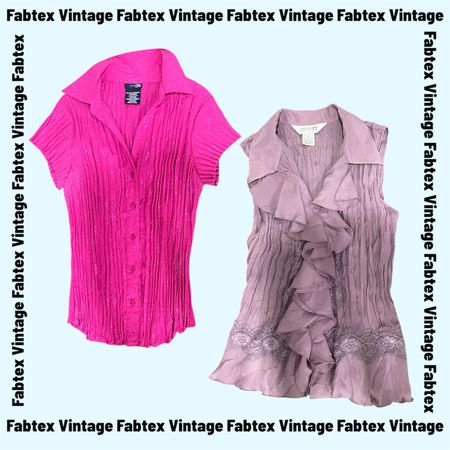 (FV-877) Barbiecore Pink Tops Bundle | Feminine Chic Y2K Style | Hot Seller