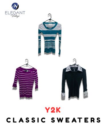 Y2K Classic Sweaters - EV2135