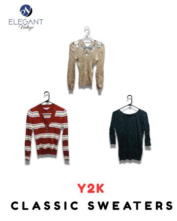 Y2K Classic Sweaters - EV2137
