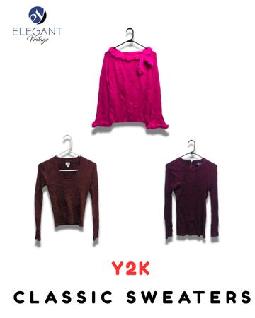 Y2K Classic Sweaters - EV2139