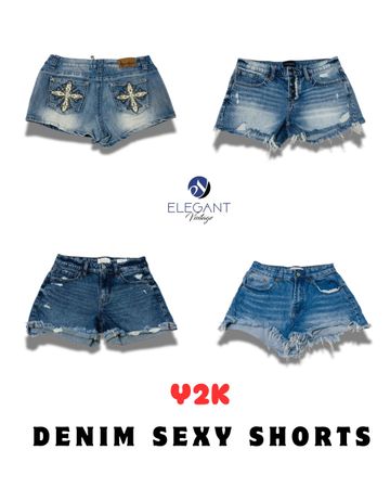 Y2K Denim Sexy Shorts - EV2146