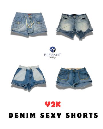 Y2K Denim Sexy Shorts - EV2147