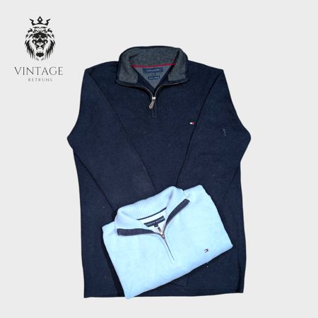 Tommy Hilfiger 1/4 Zip And Mixed Sweaters