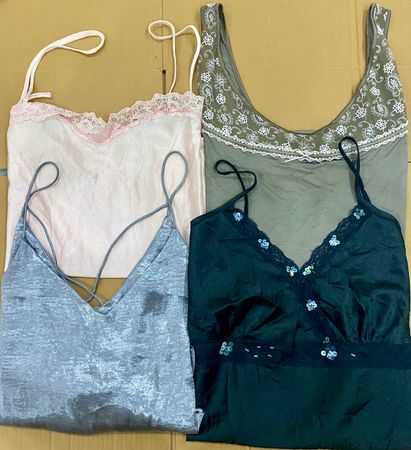 VR-202 Vintage Y2K Silk Camis Bundle