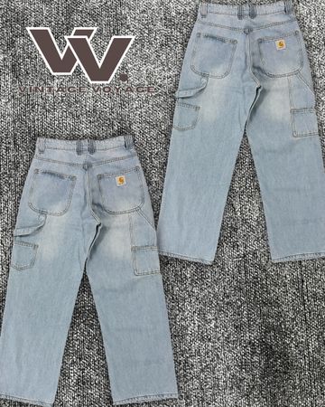 Carhartt reworked style light denim pants #20126