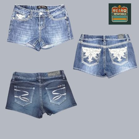 Upcycled UnBranded Denim Hot Shorts