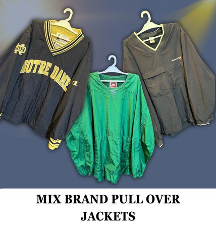 Premium Mix Brand Pullover Jackets