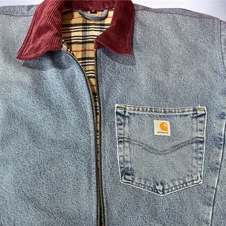 Fs-74 Upcycled Carharrt denim jacket