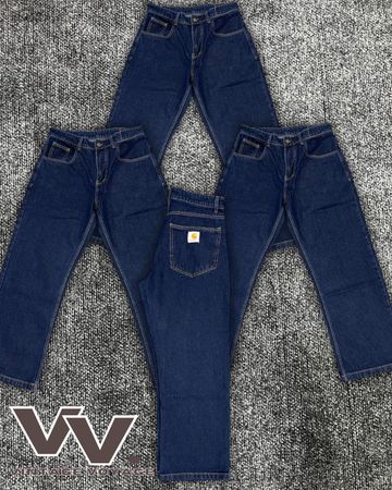 Carhartt reworked style dark denim pants #20126