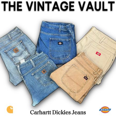Carhartt Dickies Carpenter/Workwear Jeans