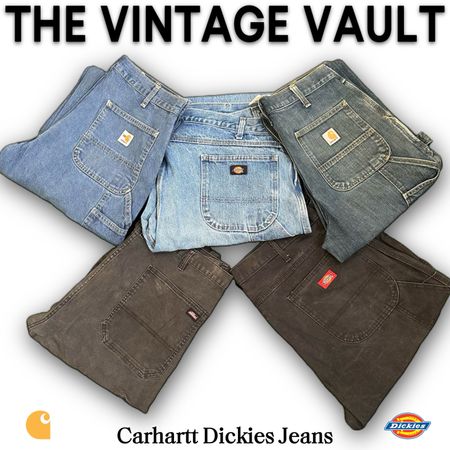「Carhartt Dickies カーペンターワークウェアジーンズ」