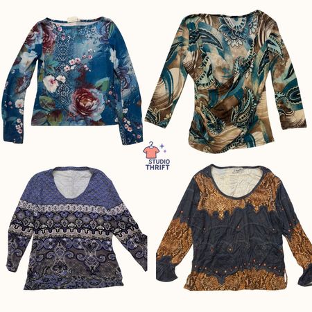 Ocean Dagger Y2K Tops(FSO-002)