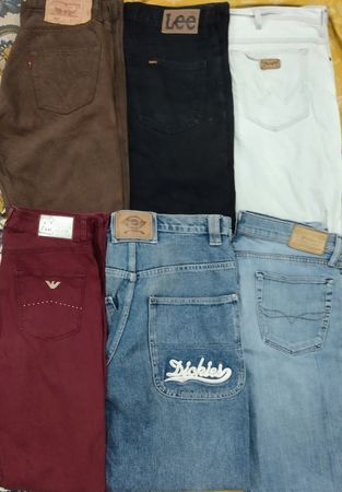 Mix branded jeans