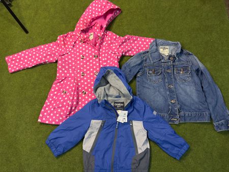 Oshkosh jacket and hoodies