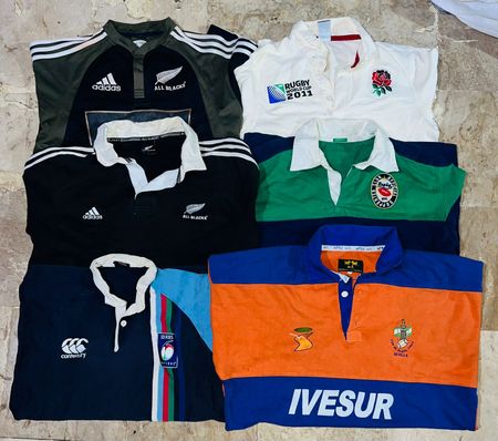 mix vintage club rugby shirts bundle 4