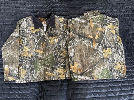 Carhartt rework style real tree Detroit jacket