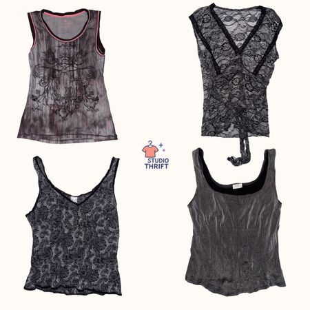 Alt-Girl Underground Y2K TOPS(TTO-006)