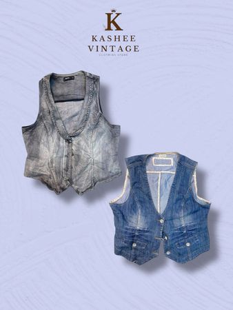 Denim vest