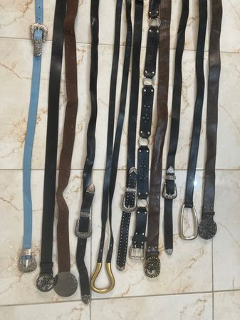 y2k gothic Style Belts