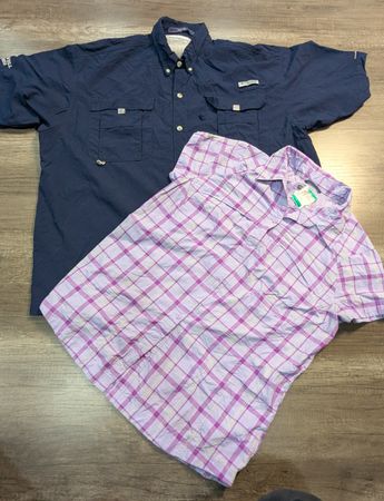 3181 - Columbia Long and Half Sleeves Shirts