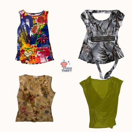 Soft Grunge Y2K Tank Tops(TTO-008)