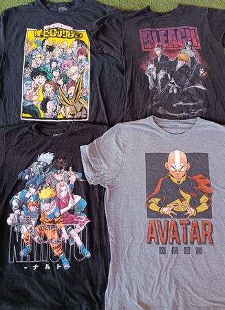 Anime printed T-Shirts 13Pcs (RV # 078)