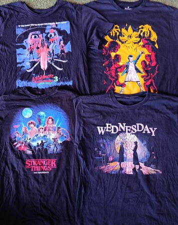 Movies/series printed T-Shirts 14Pcs (RV # 080)
