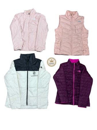The North Face puffer jackets