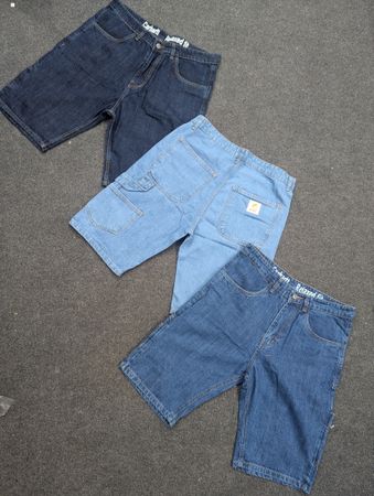 Carhartt Rework Style Light Blue, Mid Blue and Dark Blue Jorts (15 pcs), (CS- 001)