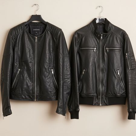 Vestes en cuir vintage italiennes